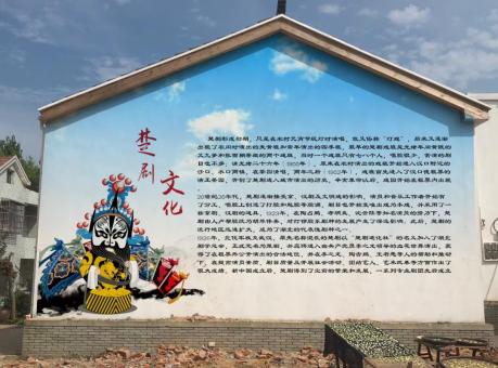 雷波如何进行墙体彩绘制作
