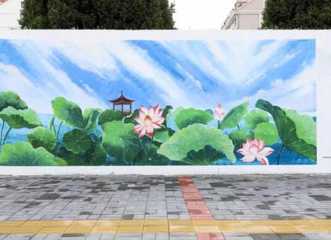 雷波墙绘施工材料制作工艺说明