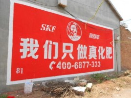 雷波刷墙广告”蕴含了时代命题