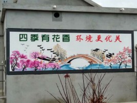 雷波墙绘的特点和形势