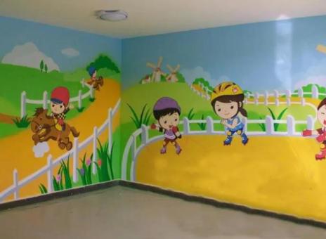 雷波幼儿园墙体彩绘制作流程及注意事项
