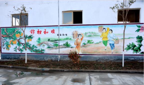 雷波乡镇文化墙 乡风文明焕发新活力