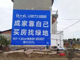 雷波墙体广告位置选择重要性