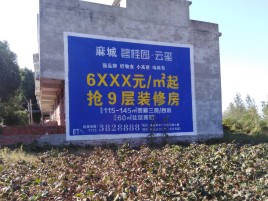 雷波墙体广告的好处