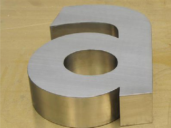 雷波不锈钢字制作介绍。