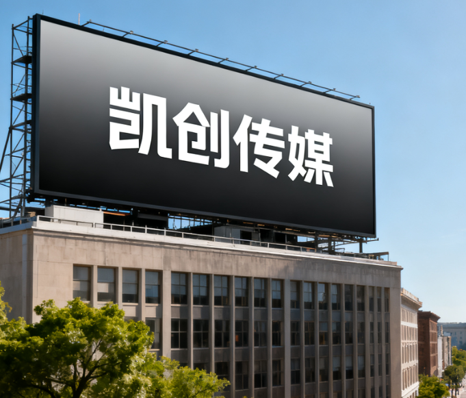 雷波户外广告牌的设计与制作