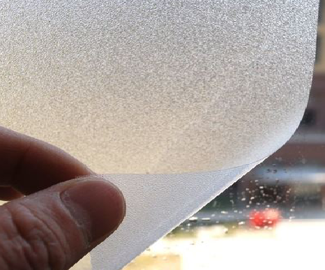 雷波玻璃门外面粘广告用什么材料好？